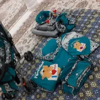 کالسکه رورواک تشک بازی تاب سرویس خواب پشه بند