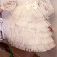 لباس عروس بچگانه مجلسی