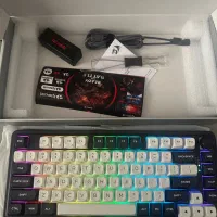 کیبورد بی سیم مکانیکال ردراگون FINKE QMK K715 PRO|قطعات و لوازم جانبی رایانه|تهران, بازار|دیوار