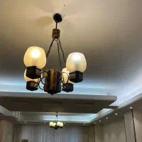 لوستر چوبی