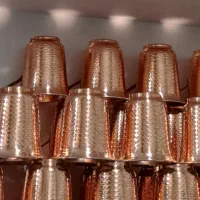 لیوان مسی دست‌سازلیوان دکوری و مصرفی مسی