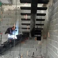 جوشکاری پله گرد ودرب و پنجره آهنی|خدمات پیشه و مهارت|اردبیل, |دیوار