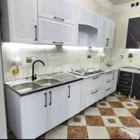 کابینت آماده هود سینک گاز/ام دی اف فلز هایگلاس...|مصالح و تجهیزات ساختمان|خمینیشهر, |دیوار