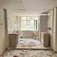 کابینت MDF با هود وسینک و شیر آب و۳ تا در|مصالح و تجهیزات ساختمان|تهران, شکیبا|دیوار