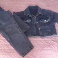 کت و شلوار جین