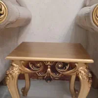 مبل ۸نفره سالم به همراه ۳عددمیزوآباژور|مبلمان خانگی و میز عسلی|مشهد, کوی المهدی|دیوار