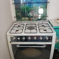 گاز 5شعله کاملا تمیز