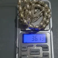 تسبیح نقره ترکیه ای نو ۳۶ گرمی مدل هلی درشت|بدلیجات|تهران, فلسطین (میدان انقلاب)|دیوار