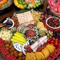 طراحی و اجرای فینگر فود و میز آرایی و گل آرایی