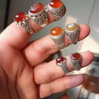 انگشتر نقره یاقوت سرخ|جواهرات|آمل, |دیوار