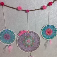 دیوارکوب دریم کچر سه تایی با چوب طبیعی|صنایع دستی و سایر لوازم تزئینی|رشت, لاکانی|دیوار