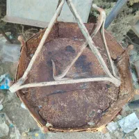 منقل قدیمی|کلکسیون اشیاء عتیقه|کاشان, دشت لتحر|دیوار