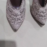 کفش وکیف ست مجلسی سایز۳۹ خارجی|کیف، کفش، کمربند|رشت, باهنر|دیوار