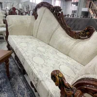 مبل ۸ نفره کارلوکس رنگ کرم به قیمت|مبلمان خانگی و میز عسلی|آمل, |دیوار