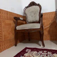 مبل سلطنتی چوب گردو|مبلمان خانگی و میز عسلی|مشهد, شهید قربانی|دیوار