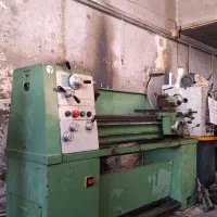 دستگاه تراش یک متر چینی ۳ میل پایه چدن ۱۶ دور