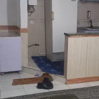 آپارتمان ۵۰ متری طبقه اول مربع  نما سنگ