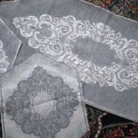 رومیزی سه تیکه|پرده، رانر، رومیزی|رشت, یخسازی|دیوار