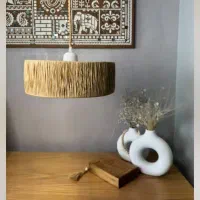 لوستر رافیا|لوستر و چراغ آویز|تهران, تهرانسر شرقی|دیوار