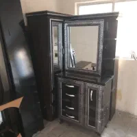 سرویس خواب دو نفره،جاکفشی ...|تخت و سرویس خواب|اردبیل, |دیوار