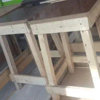 نیمکت خیاطی چوبی نو|صندلی و نیمکت|مشهد, موعود|دیوار