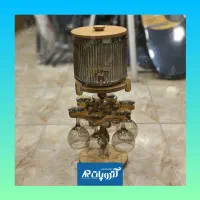 کلمن شیشه ای بار شات دار و گیلاس دار