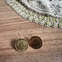 گوشواره عتیقه محمد رضا شاه پهلوی