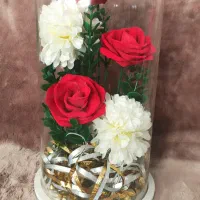 گلدان تزئینی آکواریومی شیشه ای
