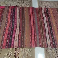 جاجیم  ۱۴۰×۴۲۰ سانتیمتر  با قدمت ۷۰ ساله|گلیم، جاجیم، گبه|گلستان (تهران), |دیوار