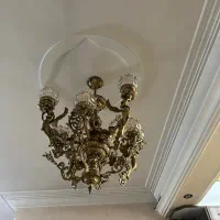 لوستر برنز طرح فرشته|لوستر و چراغ آویز|تهران, تهرانپارس غربی|دیوار