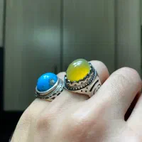 انگشتر نقره زیبا