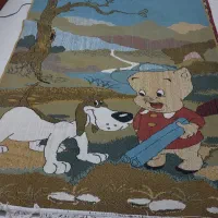 قالیچه ماشینی کودک|فرش|سمنان, |دیوار