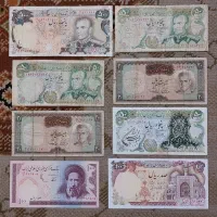 ۳۴ عدد اسکناس شاهی و اوایل جمهوری