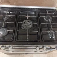 اجاق گاز ۵ شعله در حد|اجاق گاز و لوازم برقی پخت‌وپز|قم, پردیسان|دیوار