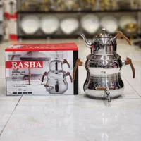 کتری قوری راشا کف چدن ورقه ظخیم با ضمانت تعویض|قوری، کتری، قهوه‌ساز دستی|قم, شهرک فاطمیه|دیوار