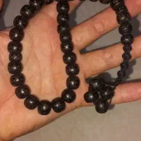 تسبیح زندان بافت نقره و مسکوب شده|کلکسیون اشیاء عتیقه|مشهد, ایثار|دیوار