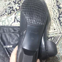 چکمه چرم نو قیمت یه جفت دمپایی|کیف، کفش، کمربند|مبارکه, |دیوار