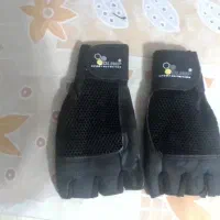 دستکش بدنسازی چرمی olmpia