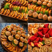٪۱۰ تخفیف فینگر فود میزمزه دیزاین غذای خانگی
