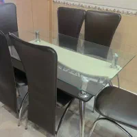 میز نهار خوری ۶ نفره|میز و صندلی غذاخوری|شیراز, شهرک پرواز|دیوار
