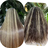 مدل کراتین پروتئین بوتاکس اوزون درمان ریزش مو