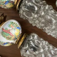 لوستر  قدیمی|لوستر و چراغ آویز|ری, سرتخت|دیوار