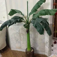 درختچه گل مصنوعی ( درخت موز )