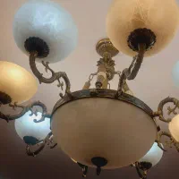 لوستر ۸شاخه|لوستر و چراغ آویز|اصفهان, سروستان|دیوار