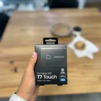 هارد SSD SAMSUNG T7 touch 1TBاثر انگشت نو