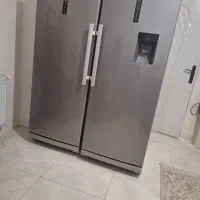 یحپخچال فریزر دوقلو  رنگ سیلور