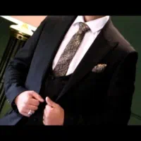 کت وشلوار دامادی پارچه آلتین