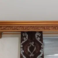 قاب پرده/سالم و نو/تمام چوب/برای پنجره ها