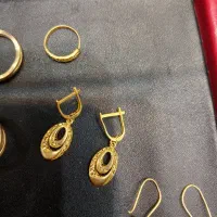 گشواره طلای بدون اجرت فقط۳و۴درصد زرگری وفائی|بدلیجات|تبریز, |دیوار
