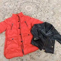 کاپشن و دو عدد کت اسپرت چرم